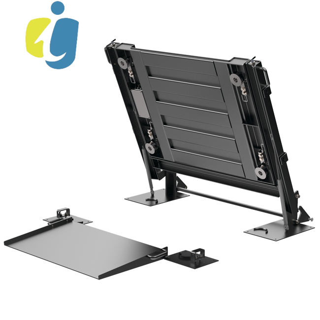 Plataformas 4 Células Inox Abatibles 4PAI