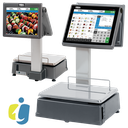 Balanzas PC CS-2155 Doble Cuerpo Etiquetas (o Tickets) 2"