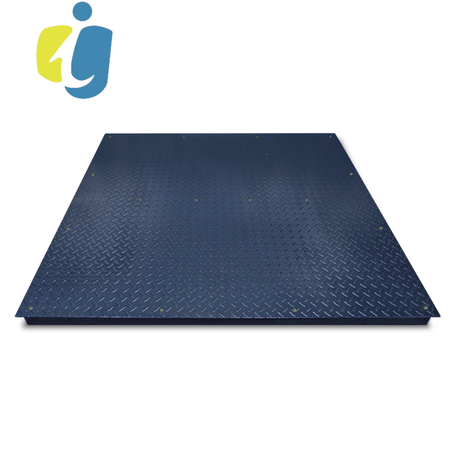 Plataforma 3000kg / 4mm 4 Células Empotrables o Sobresuelo / Cubierta de acero diamantado