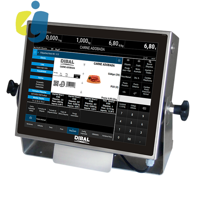 Indicador de Peso PC VT-1200