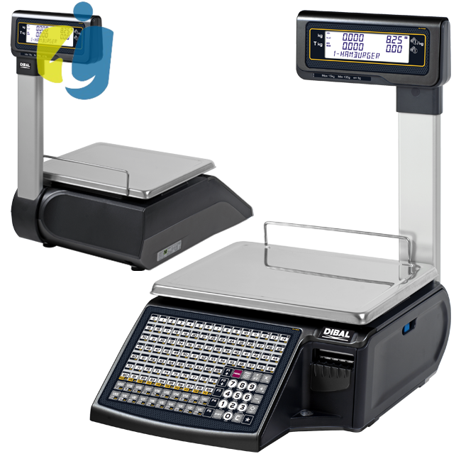 Balanza Dibal Electrónica S-545 Torre Etiquetas (o Tickets)