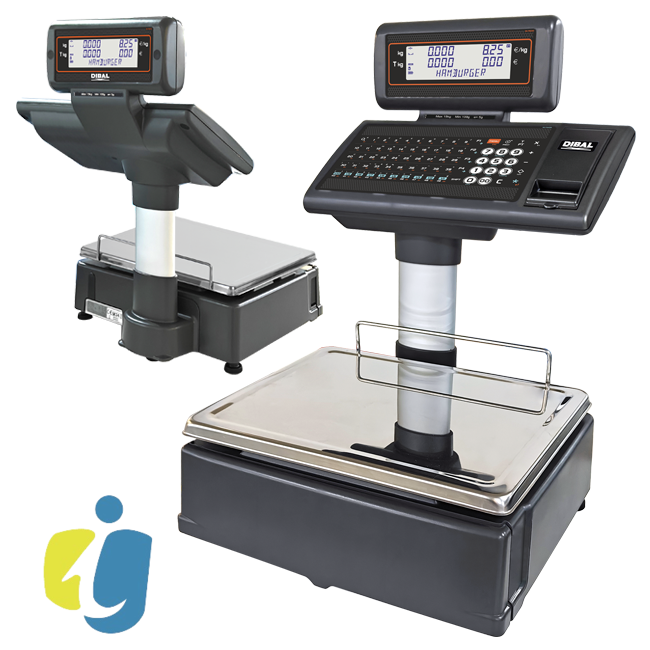 Balanza Dibal Electrónica D-540 Doble Cuerpo Tickets