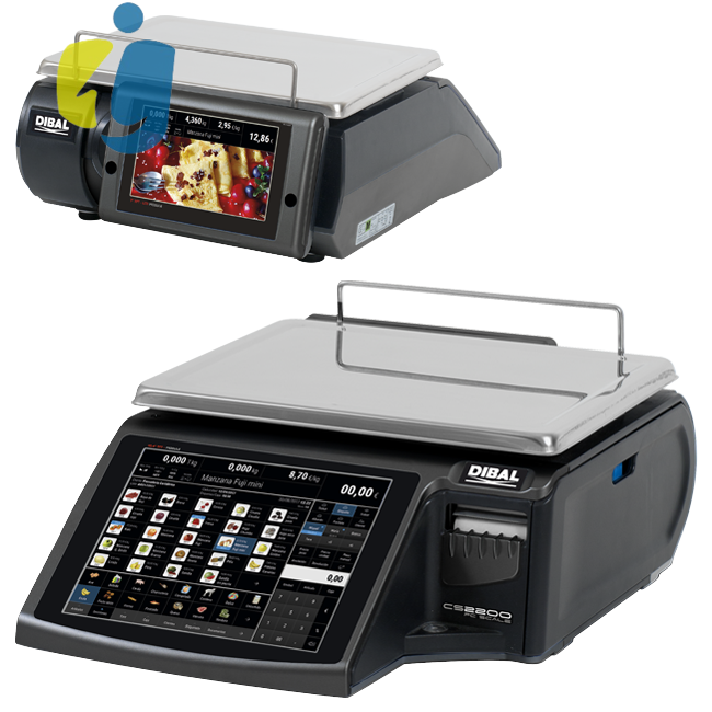 Balanza Dibal PC CS-2255 Plana Etiquetas (o Tickets) 2"