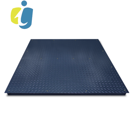 Plataforma 3000kg / 4mm 4 Células Empotrables o Sobresuelo / Cubierta de acero diamantado