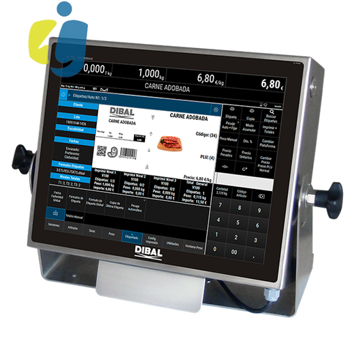 Indicador de Peso PC VT-1200