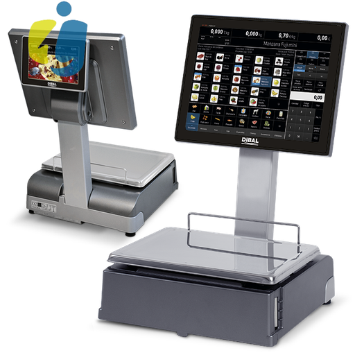 Balanza Dibal  PC CS-2255 Doble Cuerpo Etiquetas (o Tickets) 2"