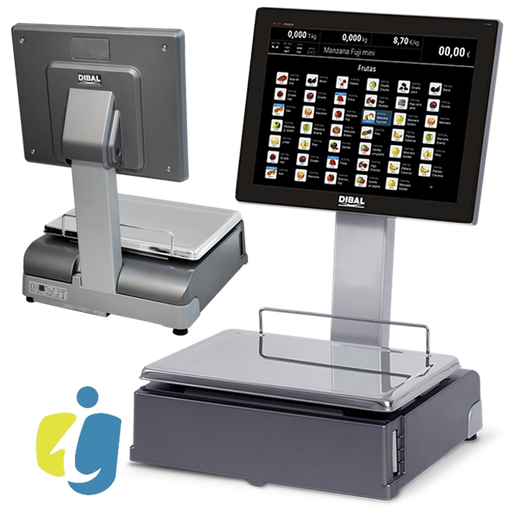 Balanza Dibal PC CS-2255 Autoservicio Etiquetas 2"