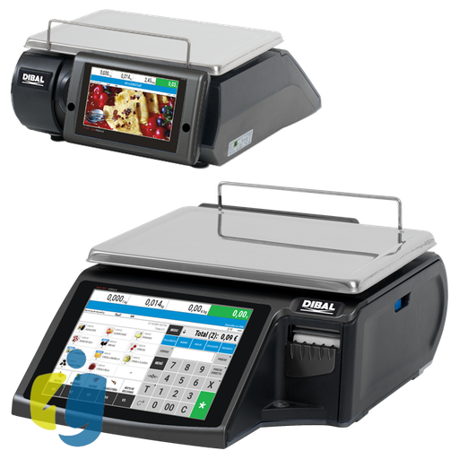 Balanza Dibal PC CS-2155 Plana Etiquetas (o Tickets)