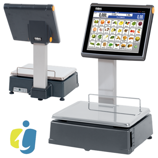 Balanza Dibal Táctil D-955 Autoservicio Etiquetas
