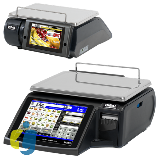 Balanza Dibal Táctil D-955 Plana Etiquetas (o Tickets)