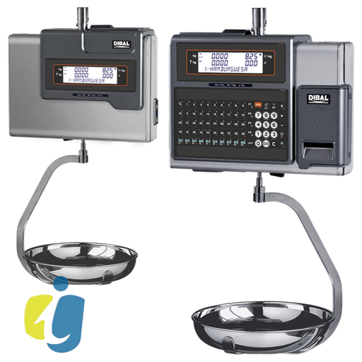 Balanza Dibal Electrónica D-540 Colgante Inox Tickets