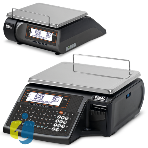 Balanza Dibal Electrónica D-545 Plana Etiquetas (o Tickets)